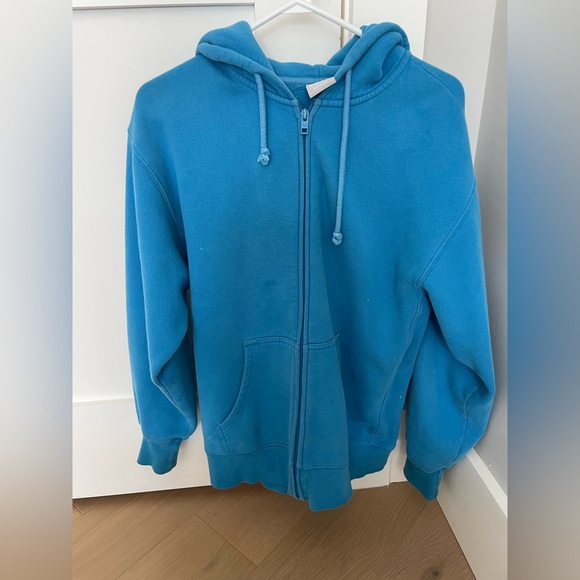 Sweaters - Bright blue hoodie!! Aritzia!!!
